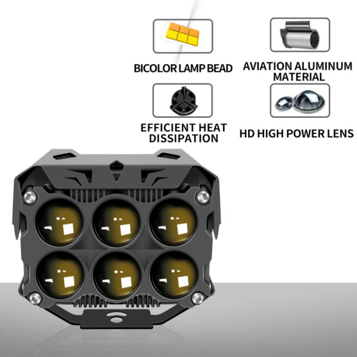 Motorcycle spotlights
