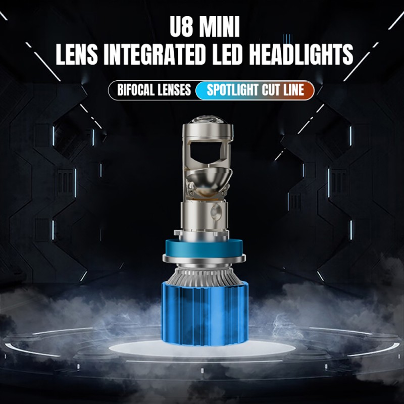 high power mini lens car LED headlight