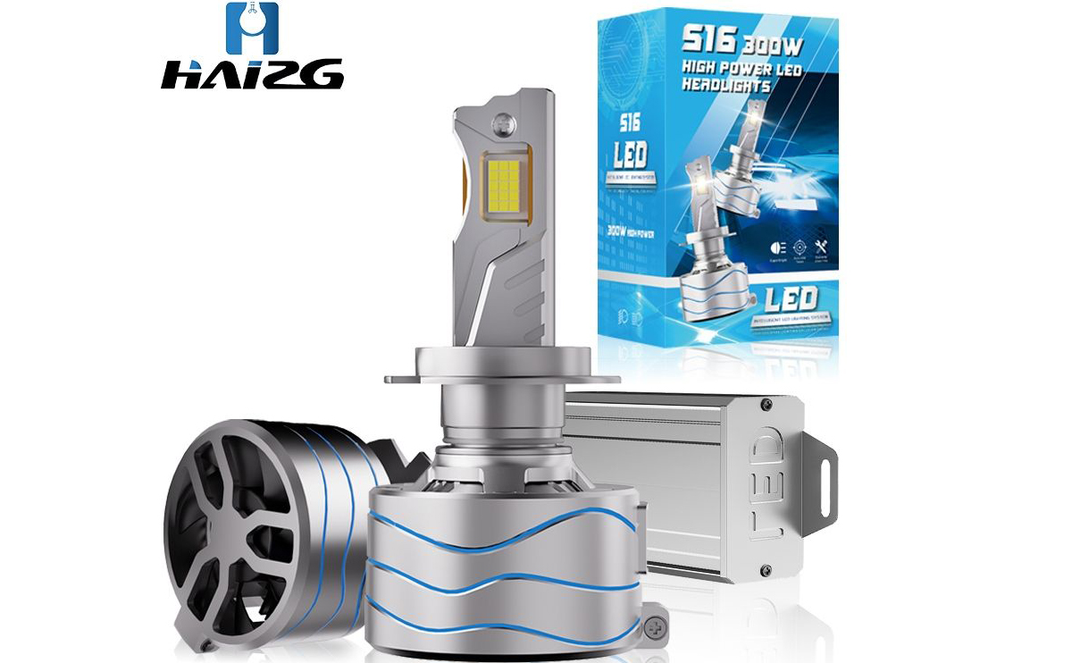 300W LED Car Headlights